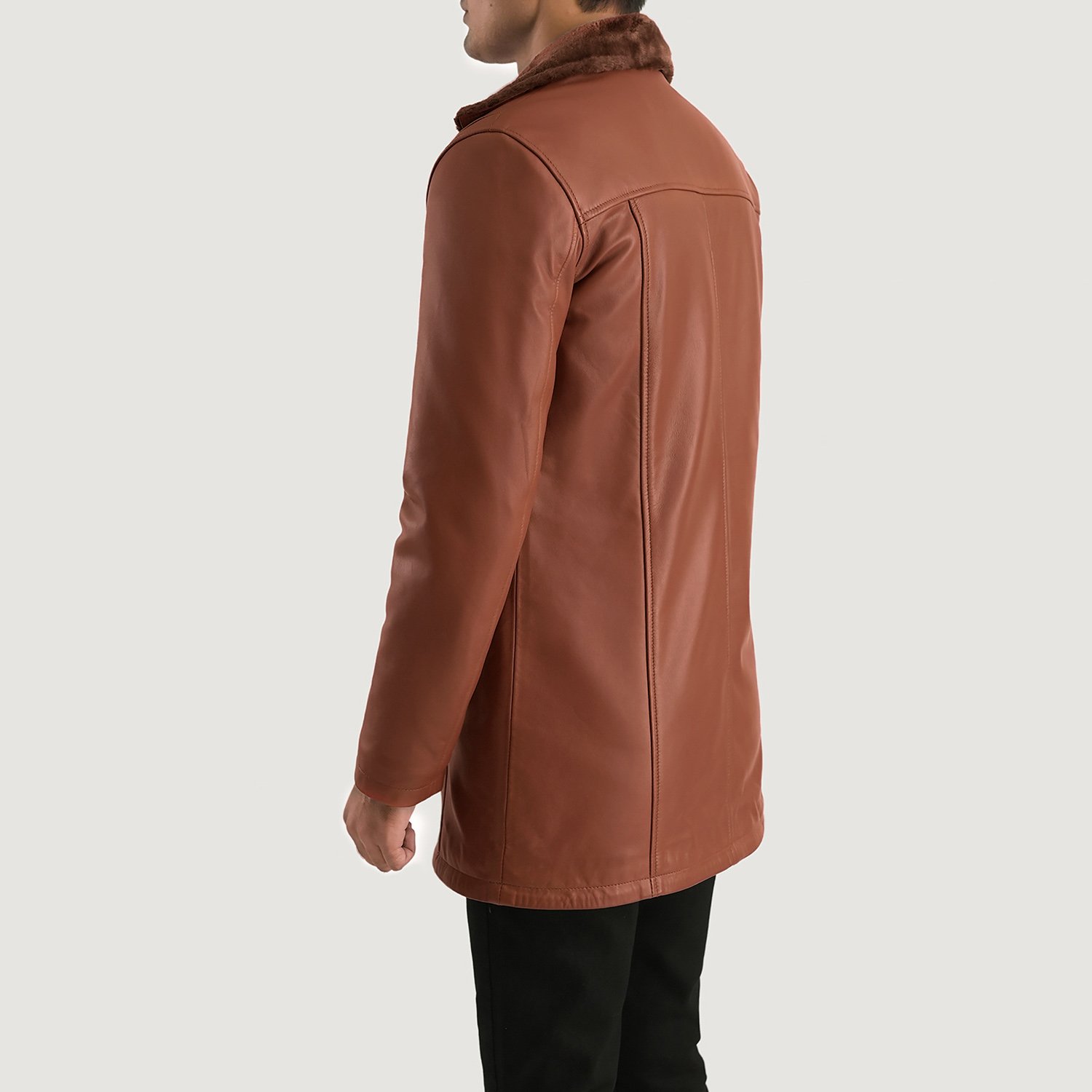 Shearling Chic Stylish Fur Coat - Thumbnail 5